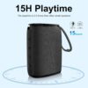 H3 Portable Wireless Speaker - Bluetooth 5.0 with Rich Bass HD Stereo Sound, IPX7 Waterproof, 15H Playtime, USB-C Charge, Shower Speaker, TWS Pairing for Home, Outdoors, Travel