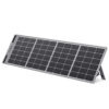 [US Direct]  Foldable Solar Panel 200W, Lightweight Solar Panel with 5 Outputs, with Multi-Contact 4 Output/Dc Adapter for Power Station, Solar Generator, Camping, Motorhome, Boat, Power Outage, Outdoor, Garden